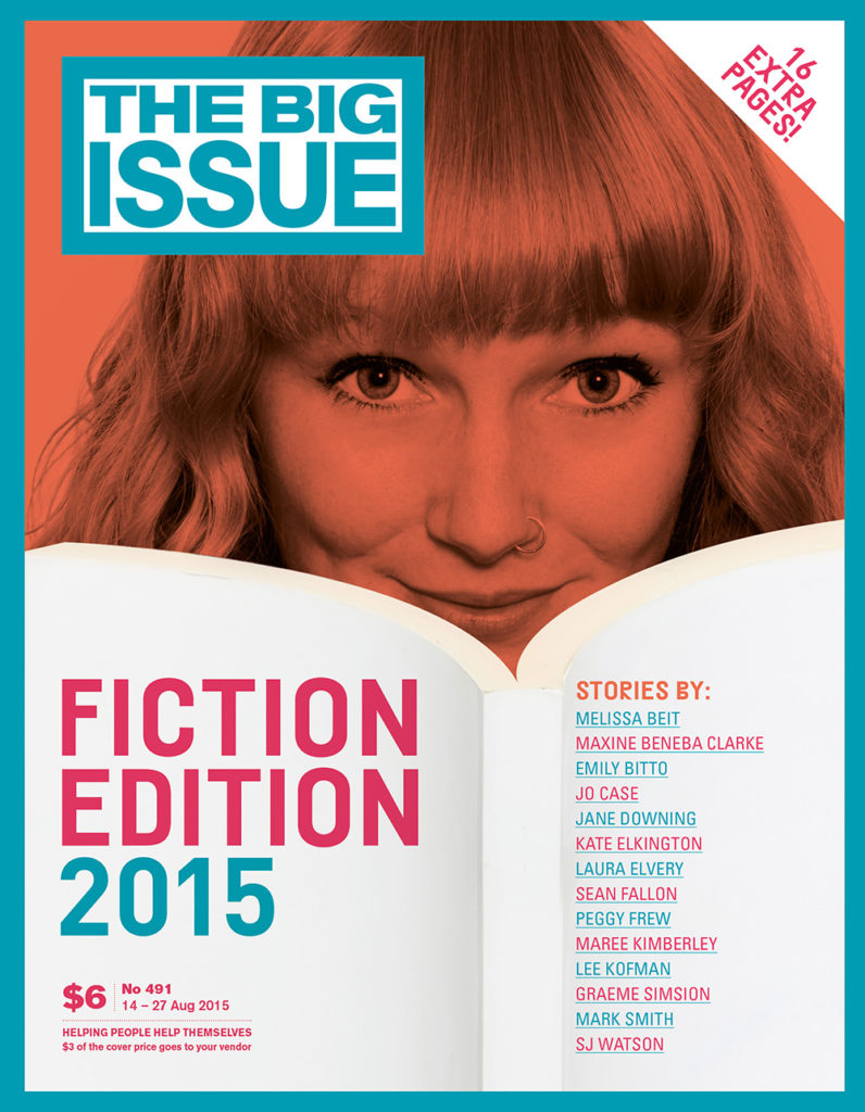 Cover of Big Issue Fiction edition 2015